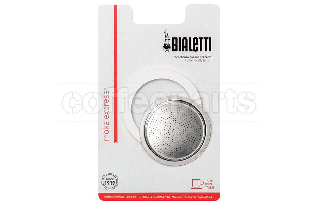 Bialetti 4 Cup Moka Express Replacement Seal/Filter