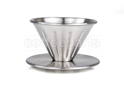 Airflow Coffee Dripper Stainless: 1-2 Cups