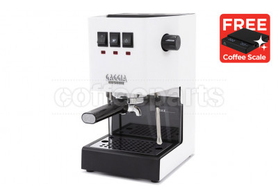NEW Gaggia Classic EVO PRO Home Espresso Coffee Machine: Polar White