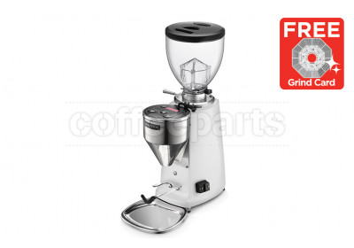 Mazzer Mini A Electronic Home Coffee Grinder: White