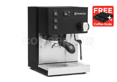 Rancilio Silvia E V6 Espresso Coffee Machine: Black
