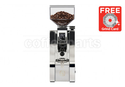 Eureka Oro Mignon XL 65E Espresso Coffee Grinder: Chrome