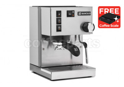 Rancilio Silvia E V6 Espresso Coffee Machine: Silver