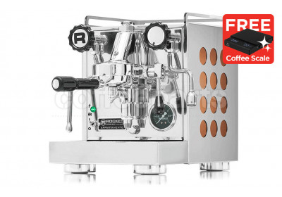 Rocket Appartamento Coffee Machine with Copper Inserts