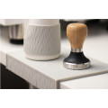 Airflow Square Silicone Coffee Corner Tamper Mat: Light Grey