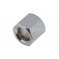 Nut 3/8 for hot water chrome plated