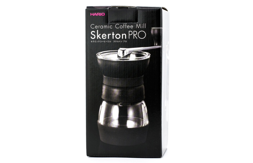 Hario skerton store moka pot